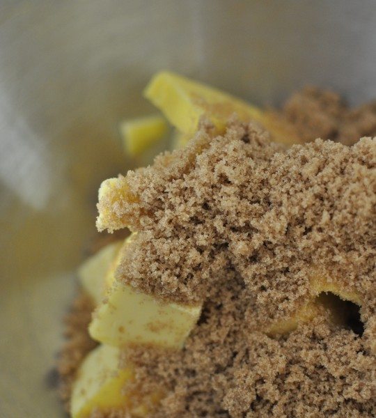 Butter and sugar