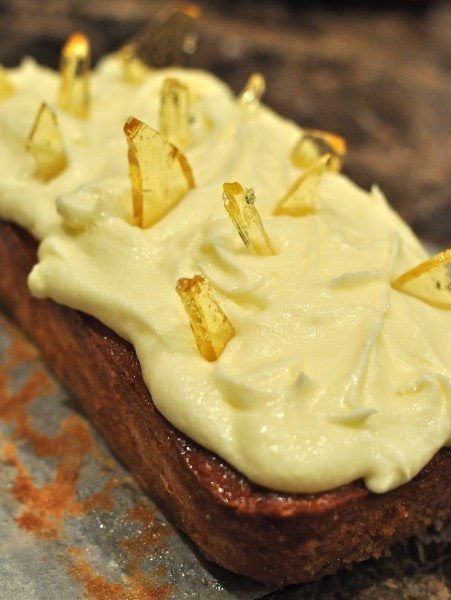 Banana toffee cake