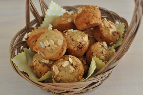 Banana bread muffins