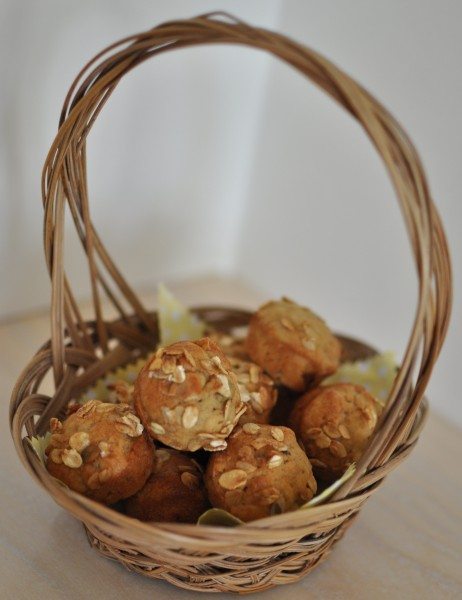 Banana bread muffins