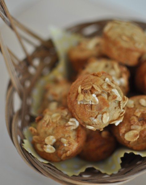 Banana bread muffins