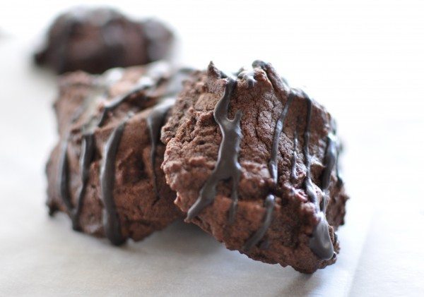 Choc-mint cookies