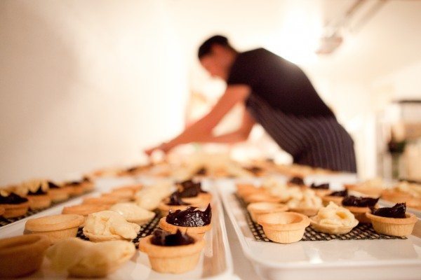Dessert preparation