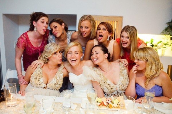 With all my girlfriends