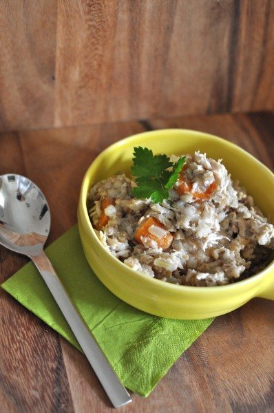 Chicken and barley stew