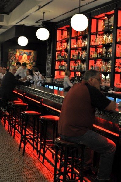 The bar