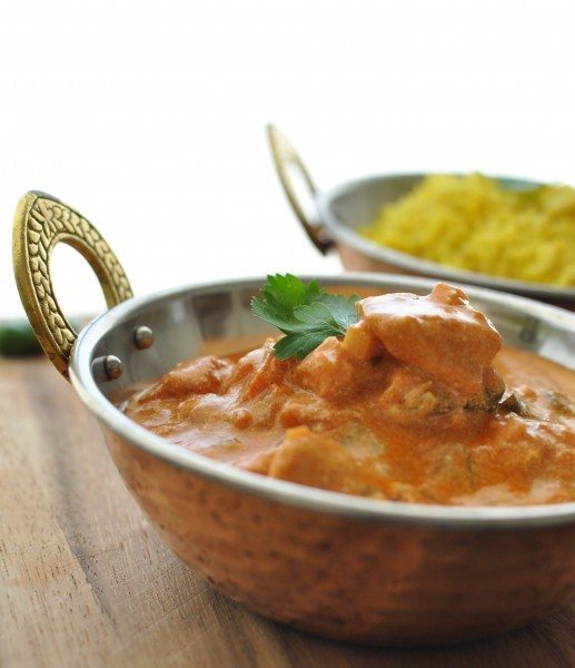 Quick chicken curry