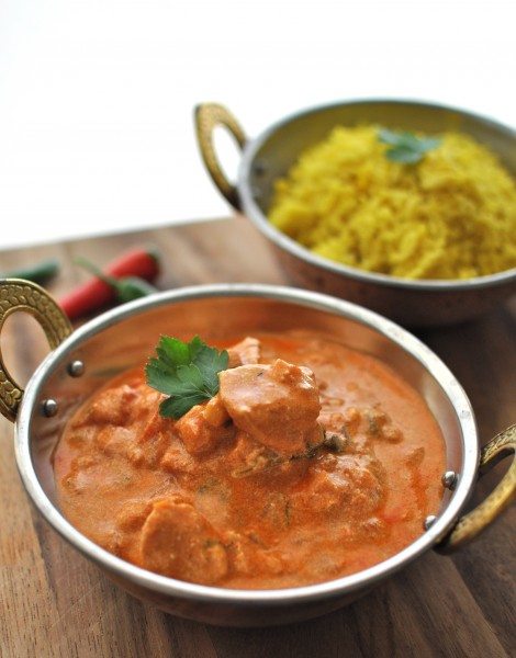 Quick chicken curry