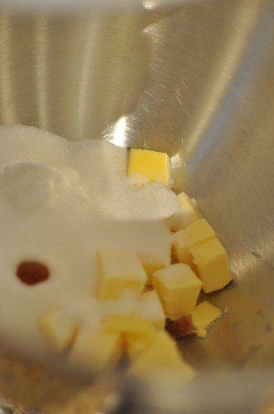Butter, sugar and vanilla