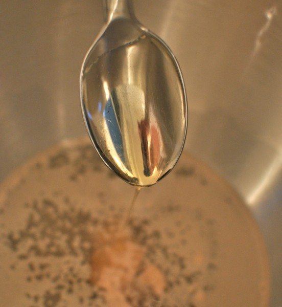 Yeast, water and honey