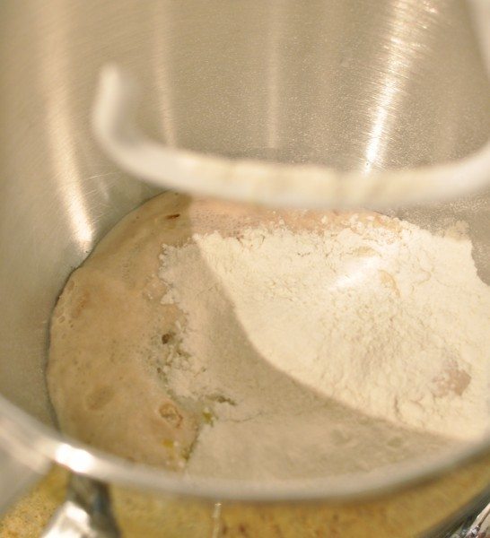 Flour and salt