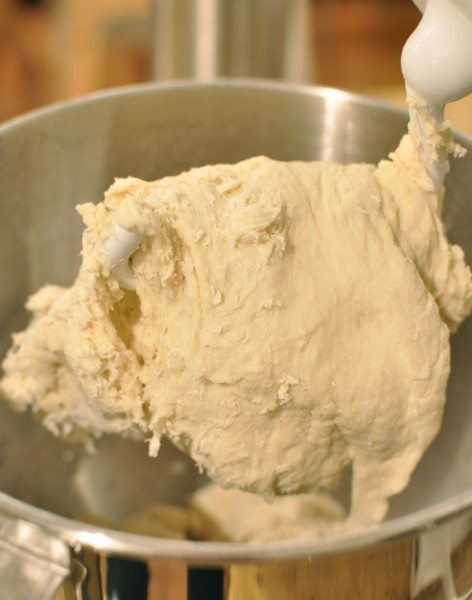 Ready for kneading
