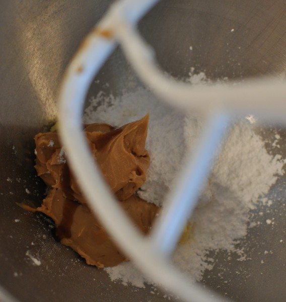 Peanut butter and icing sugar