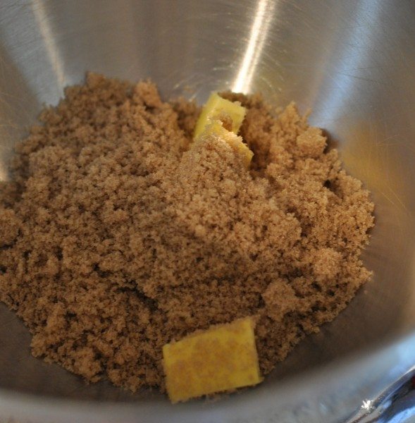 Butter and brown sugar