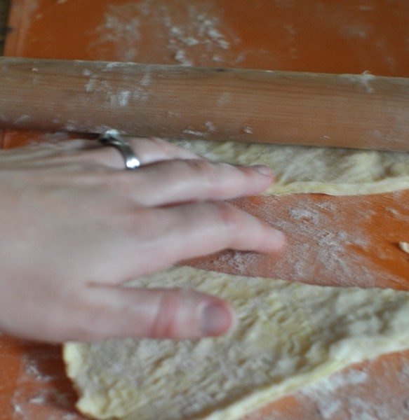 Rolling the triangles