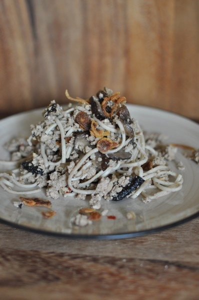 Asian bolognaise
