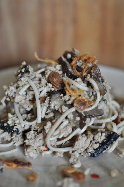 Asian bolognaise