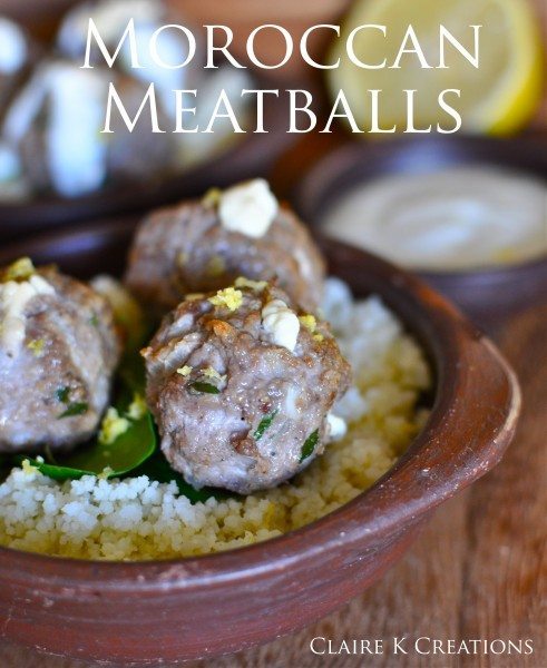 Moroccan meatballs