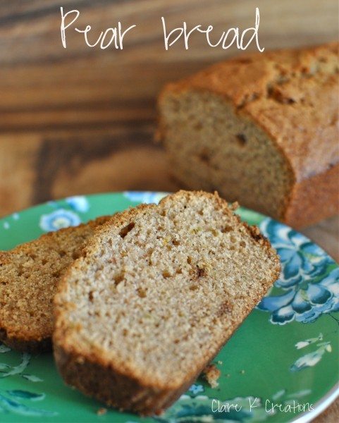 Pear bread
