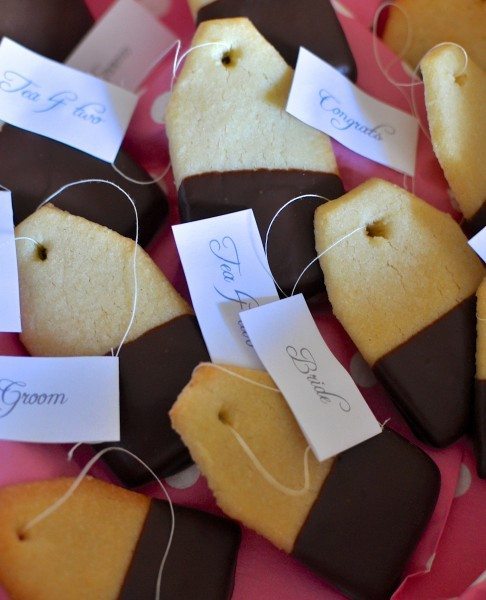 Tea bag biscuits