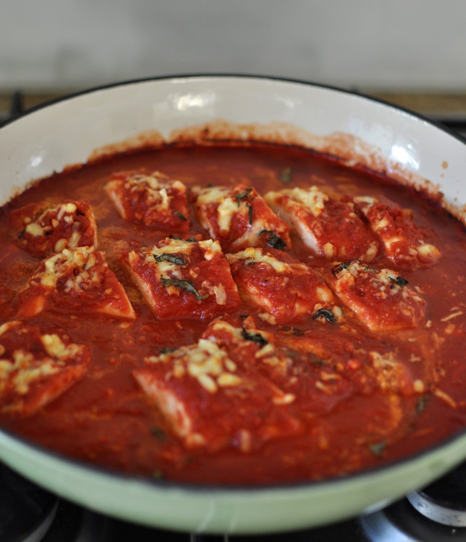 Tuscan chicken bake