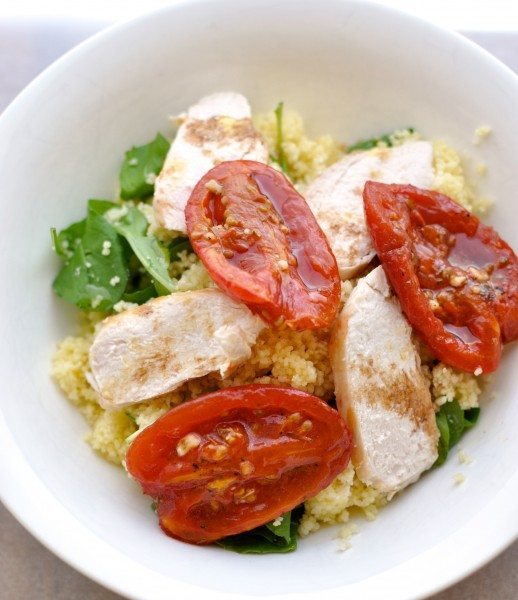 Chicken & couscous citrus salad