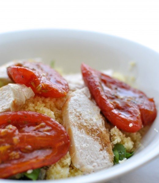 Chicken & couscous citrus salad
