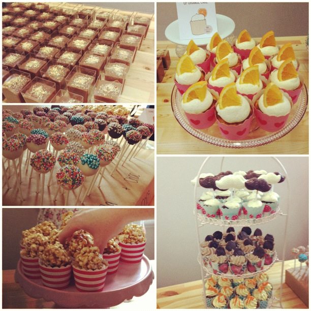 Afternoon tea courtesy of Natasha from the Cupcake Table