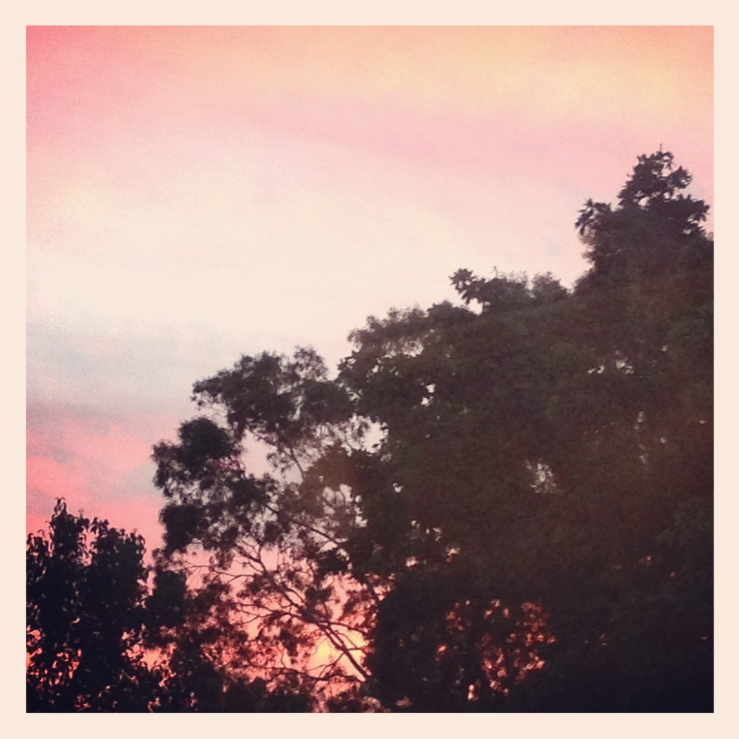 Rainbow sunset - Perth