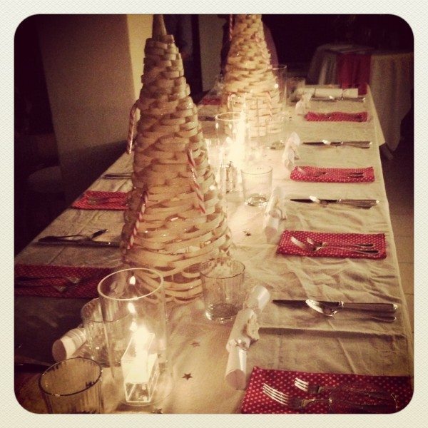 The Christmas table