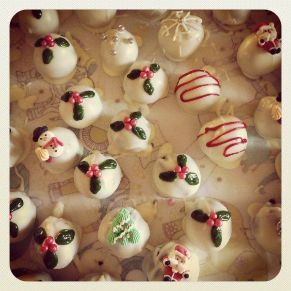 Red velvet truffles