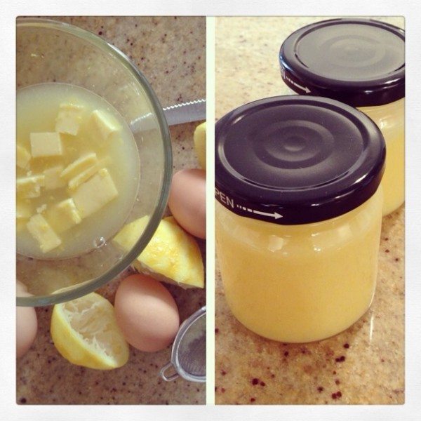 Celia's microwave lemon curd