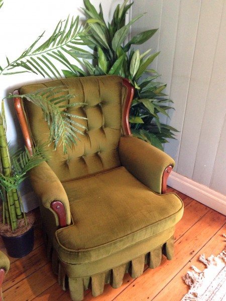 Comfy spot in the Tiki bar
