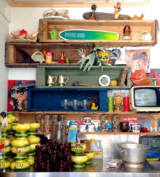 The Tiki bar