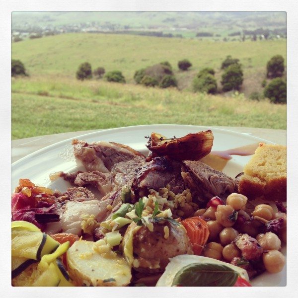 Lunch with a view
