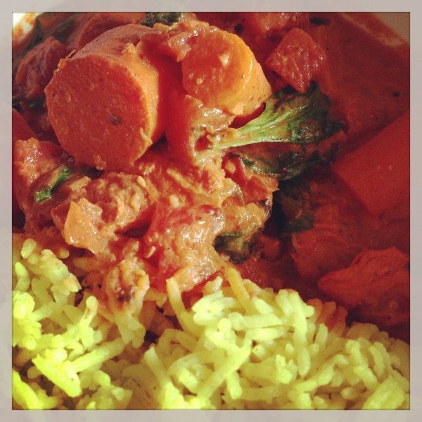 Charlie's easy chicken curry