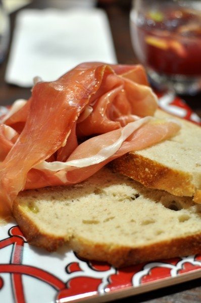 Jamon serano - sweet and soft mountain ham