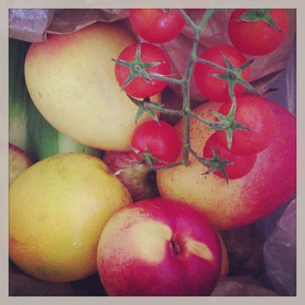 Organic fruit & vege box