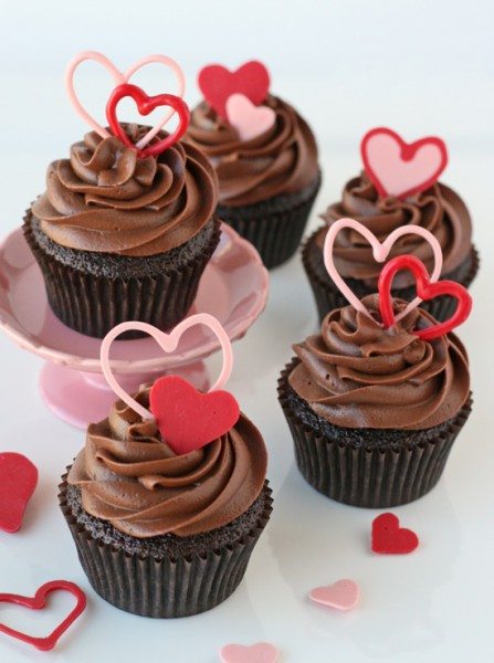 Valentine's Day cupcakes