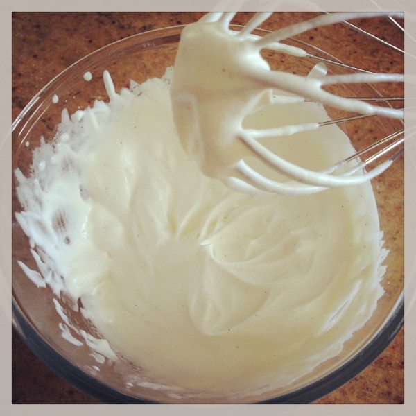 Whipping cream old school style